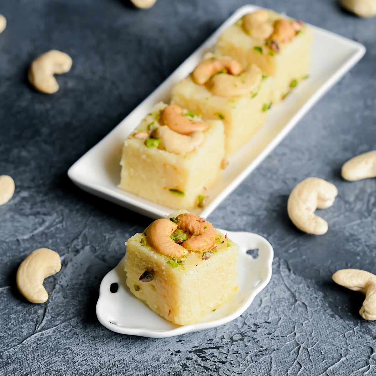 Dry Fruit Kalakand vellankifoods